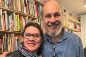 Ana Leme e Odilon Moraes